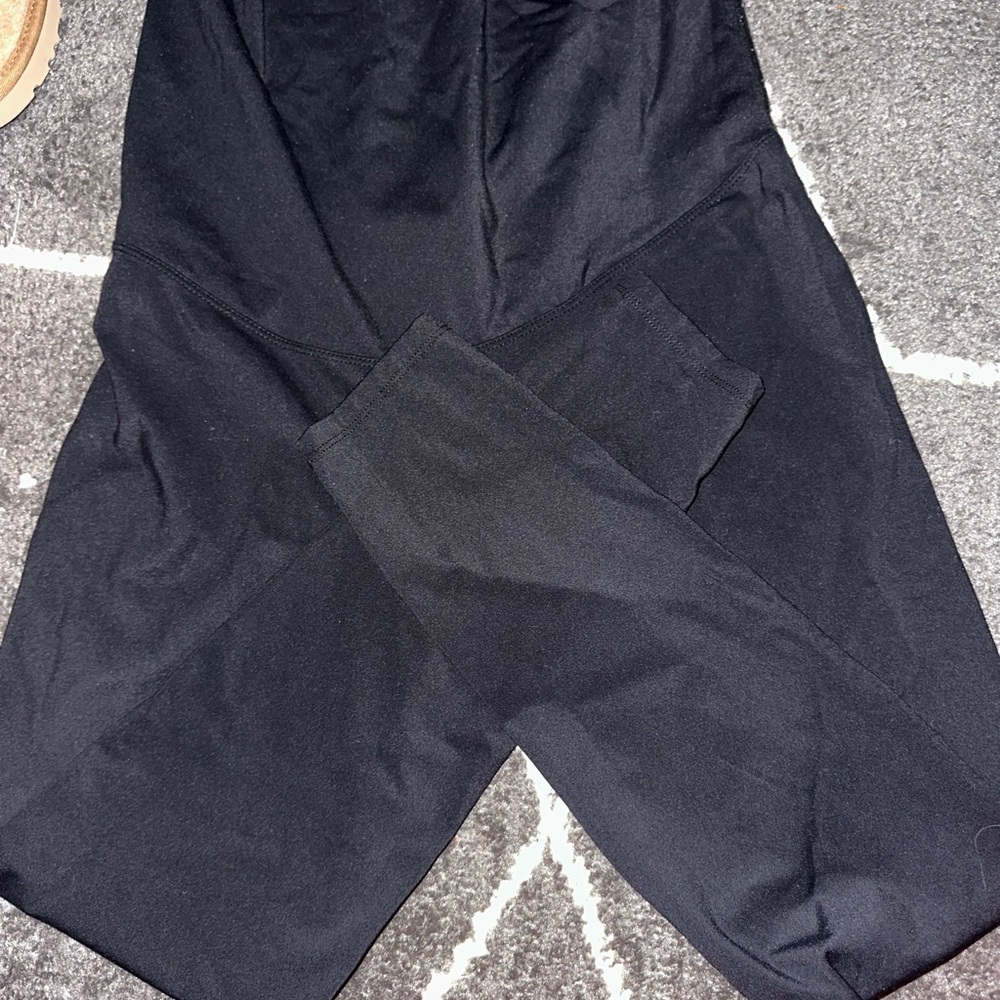 Women's Black Maternity Leggings